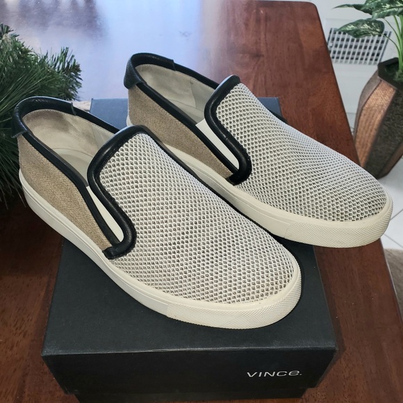 vince bram slip on sneakers